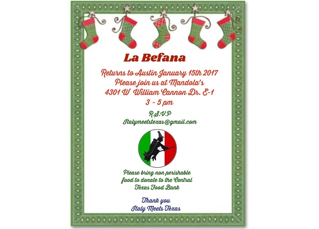 The Italian Befana Ritual – January 6th