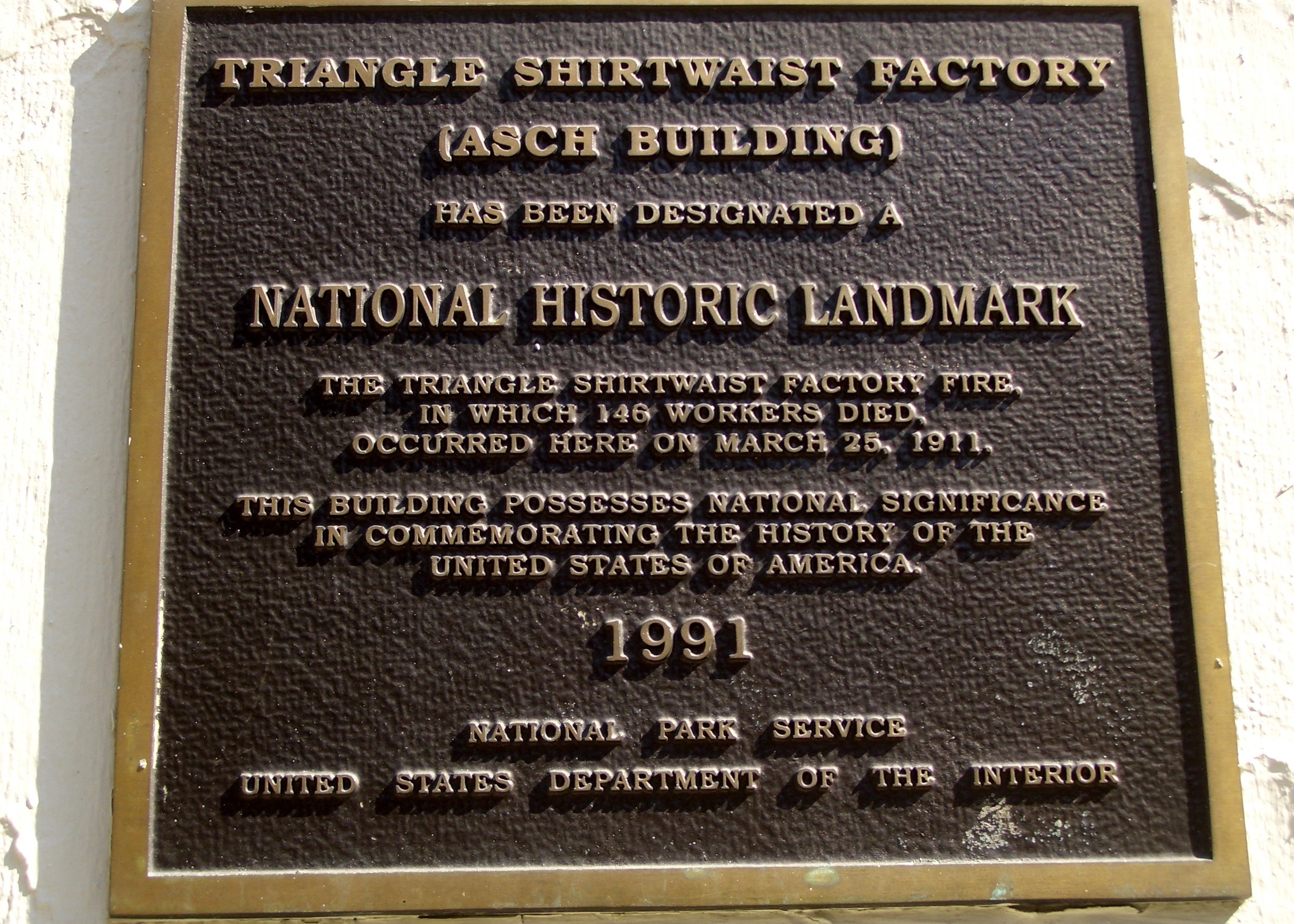 Triangle History – Triangle Shirtwaist Factory Fire Memorial