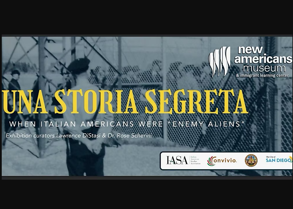 We The Italians  San Diego - Una Storia Segreta: When Italian Americans  Were Enemy Aliens