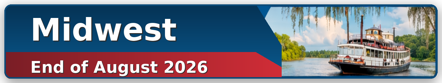 Midwest – End of August 2026