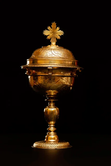 Pisside, 1583, argentiere ignoto